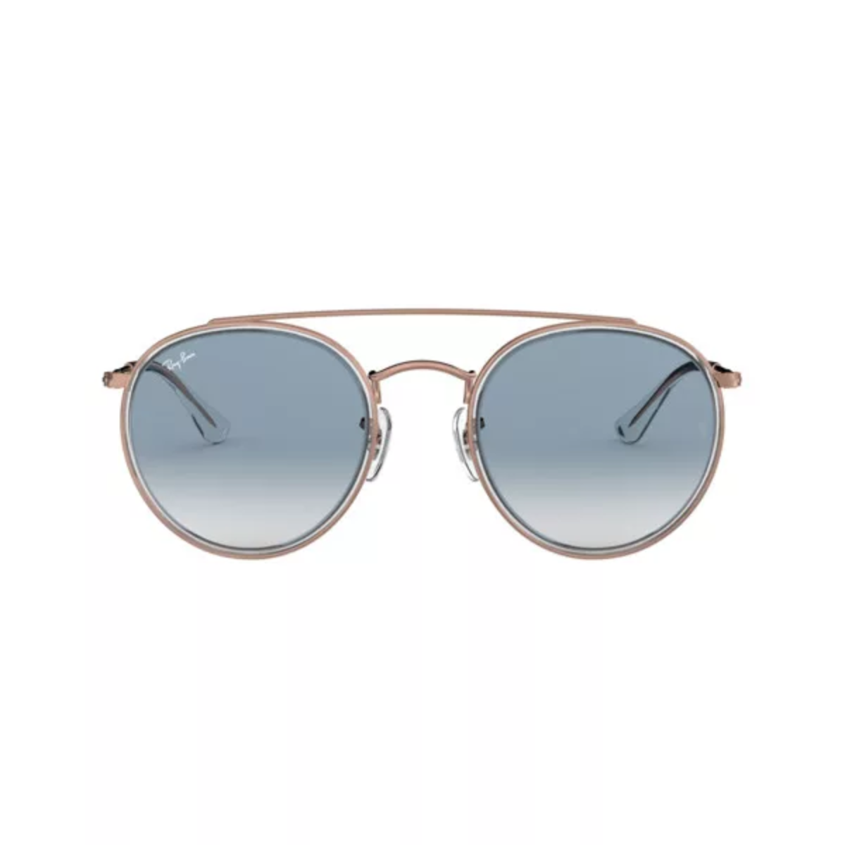 ROUND DOUBLE BRIDGE BRONZE BLUE GRANDIENT