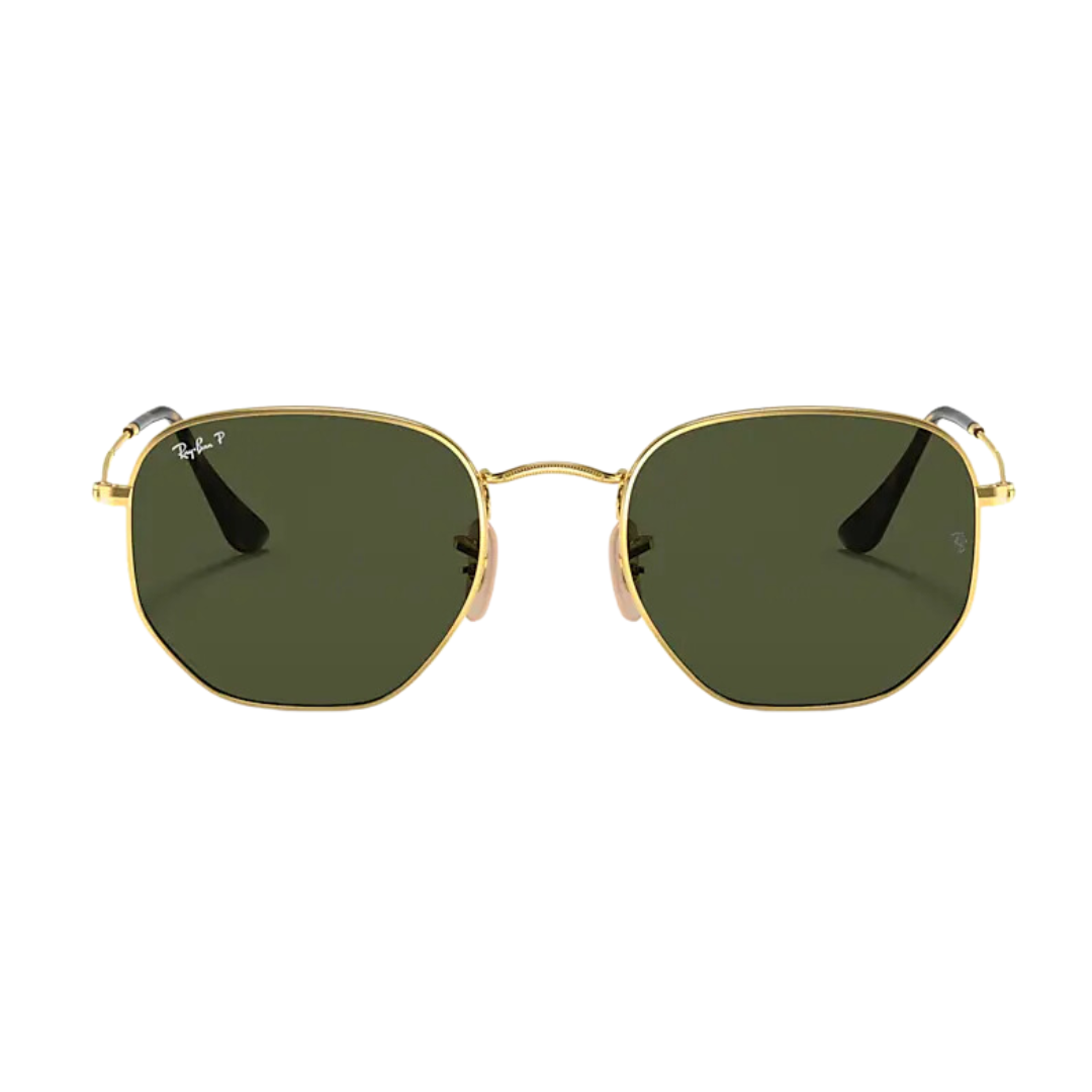 ROUND METAL HEXAGONAL GOLD GREEN